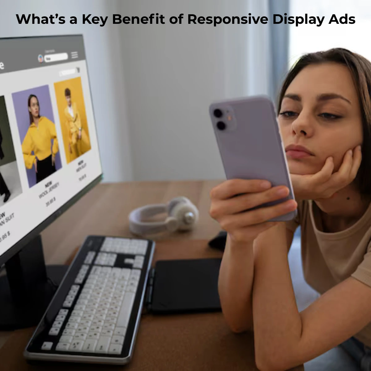 what is Key Benefit of Responsive Display Ads.