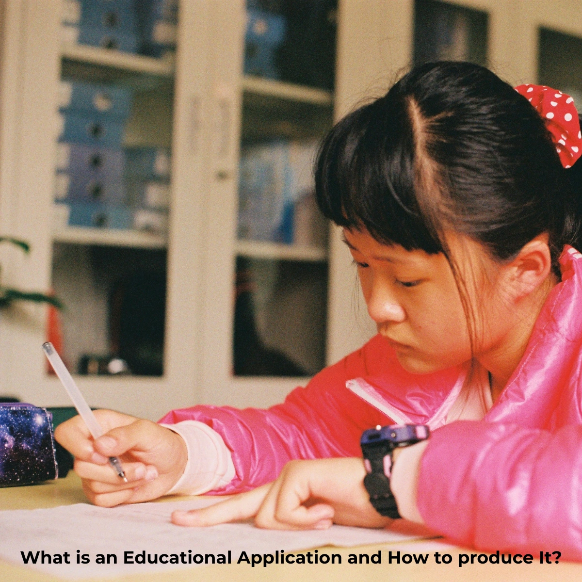 What is an Educational Application and How to produce It?
