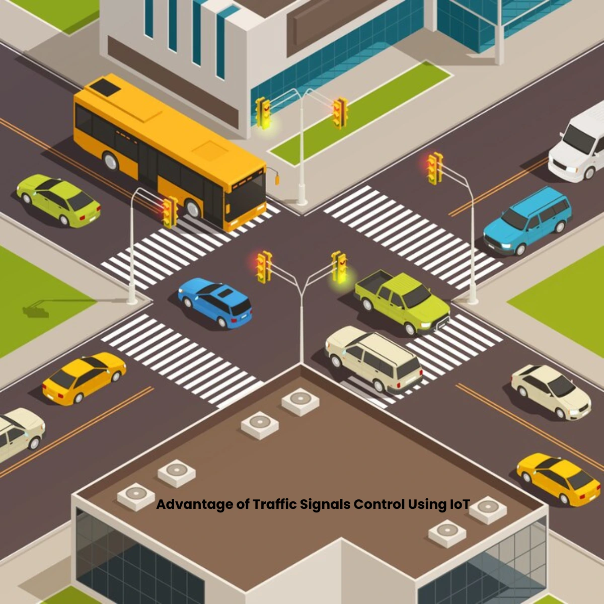 Advantage of Traffic Signals Control Using IoT